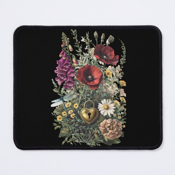 Item preview, Dark Romance Cottagecore Wildflower designed and sold by CottonandQuill.
