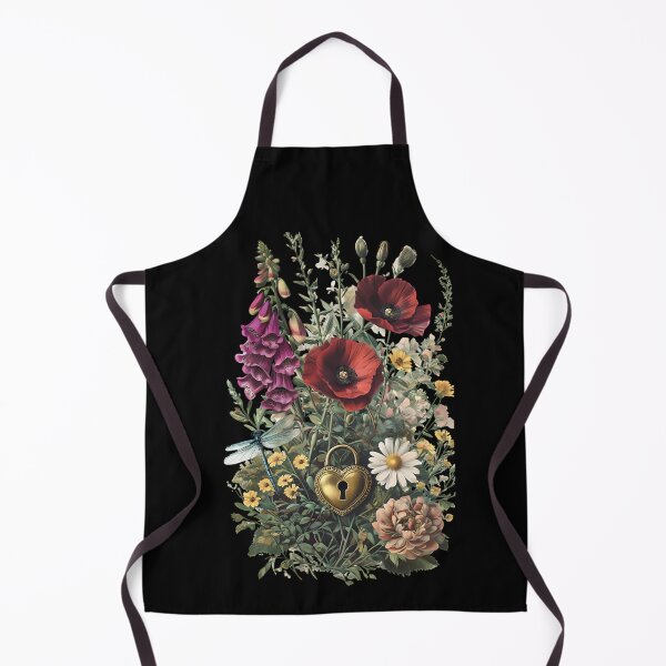 Item preview, Dark Romance Cottagecore Wildflower designed and sold by CottonandQuill.