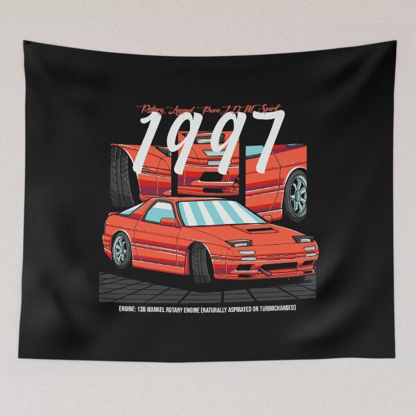 Item preview, Mazda RX7 FC3S designed and sold by TrilogyMerch.