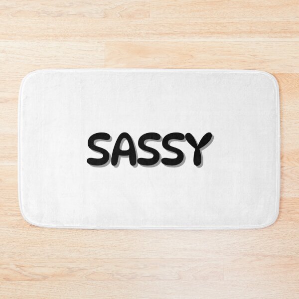 Item preview, SASSY designed and sold by CharmStudio.