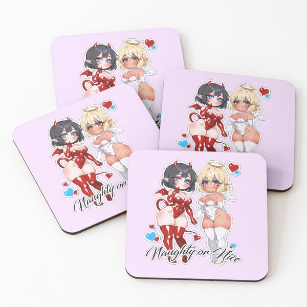 Item preview, Naughty and Nice designed and sold by BorkDork.