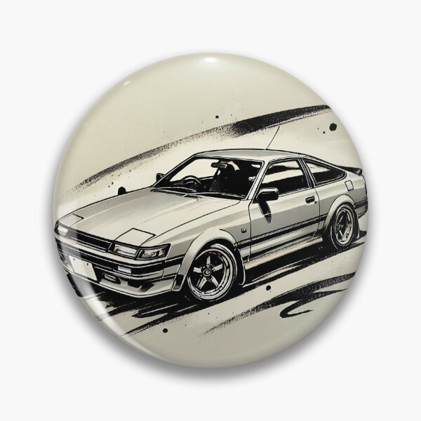 Item preview, 1991 Toyota Celica GT Fanart (Silver) designed and sold by Peterson Designs.