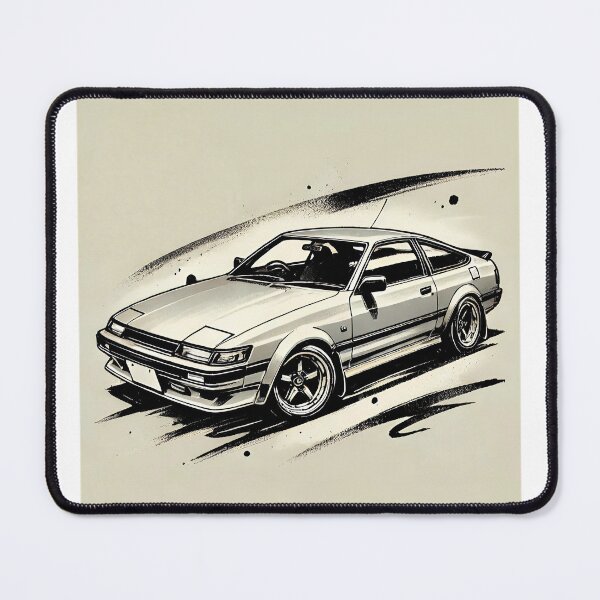 Item preview, 1991 Toyota Celica GT Fanart (Silver) designed and sold by Peterson Designs.