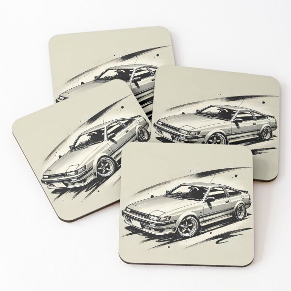 Item preview, 1991 Toyota Celica GT Fanart (Silver) designed and sold by Peterson Designs.