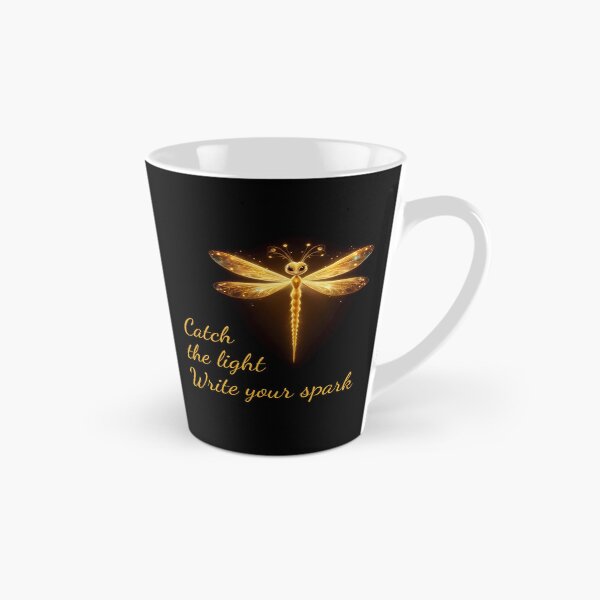 Item preview, Inspirational Magical Dragonfly Quote – Write Your Spark designed and sold by SolaoLab.