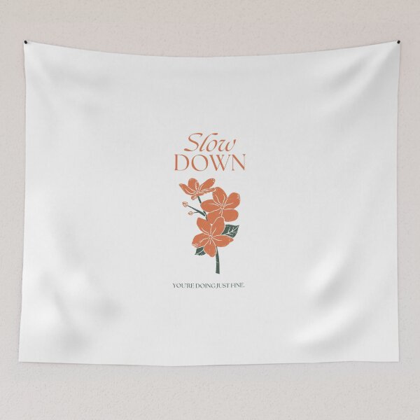 Item preview, Slow Down Illustration designed and sold by Divya-Hirodiya.