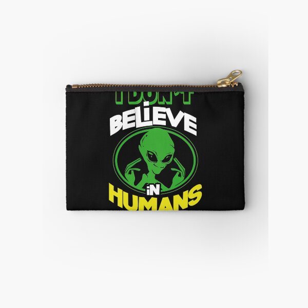Item preview, I Don't Believe in Humans – Bold Lime Green Alien Graphic Design designed and sold by digijob.