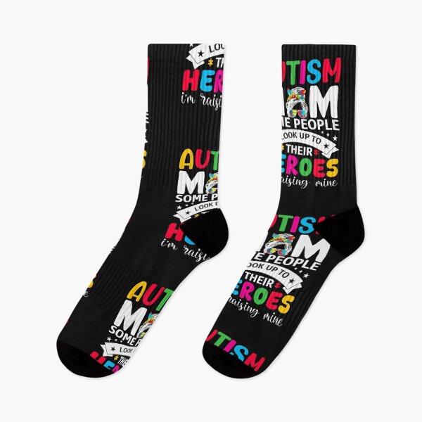 Item preview, Autism mom some people look up to their heroes I'm raising mine designed and sold by marfanna.