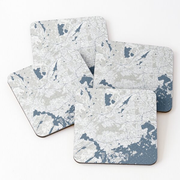 Item preview, Espoo City Map of Finland - Coastal designed and sold by deMAP.