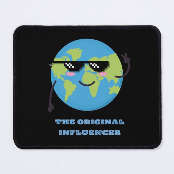 Item preview, the original influencer environmental art black bg designed and sold by RedOrBlueIts4U.
