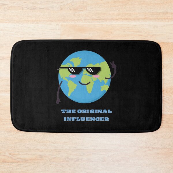 Item preview, the original influencer environmental art black bg designed and sold by RedOrBlueIts4U.