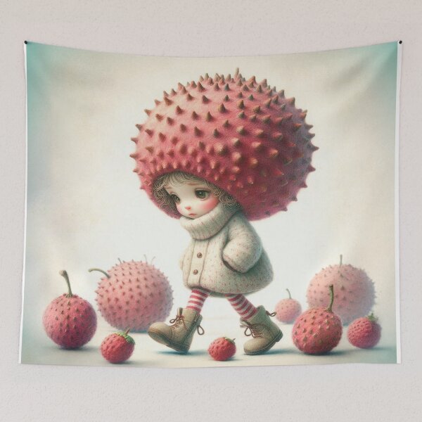 Item preview, Litchi Girl designed and sold by Beyondnote-Art.
