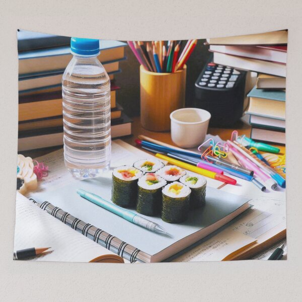 Item preview, A Student's Delightful Kimbap Break  designed and sold by Fantabulous.
