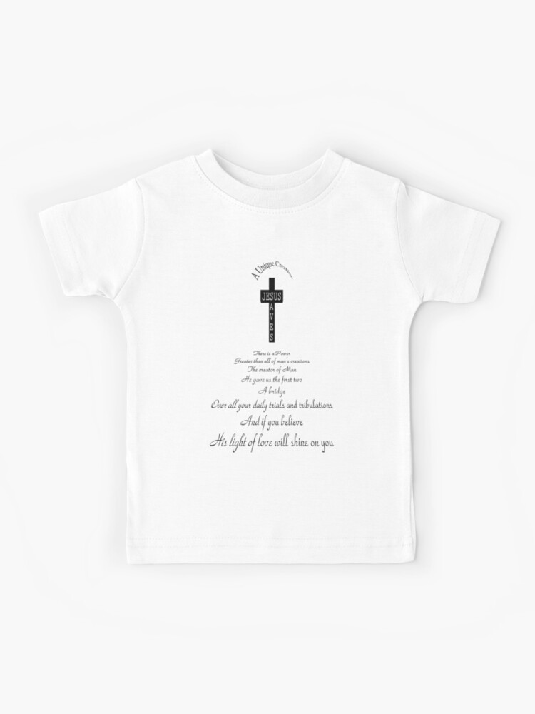 There Is A Power Kids T Shirt By Uniquecreator Redbubble - jesus roblox shirt