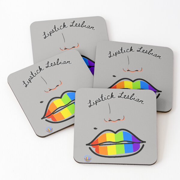 Item preview, Lipstick Lesbian Pride...! designed and sold by LGBT-Shirts Plus.