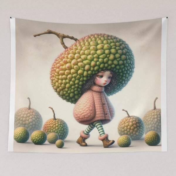 Item preview, Litchi Girl designed and sold by Beyondnote-Art.
