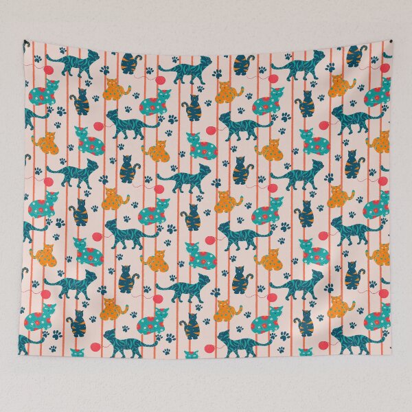 Item preview, Playful kitties  designed and sold by Home Cyn Home.