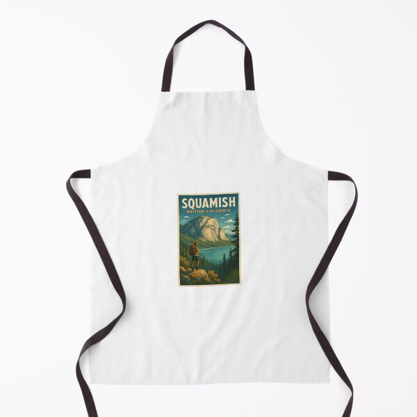 Item preview, Squamish Retro Poster designed and sold by JBWphotos.