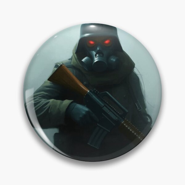 Item preview, Post-Apocalyptic Gas Mask Soldier – Dark Digital Art designed and sold by apoknight.
