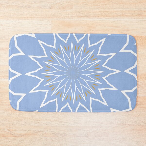 Item preview, Powder Blue Abstract Flower designed and sold by Joy Watson - Natural Light Photography .