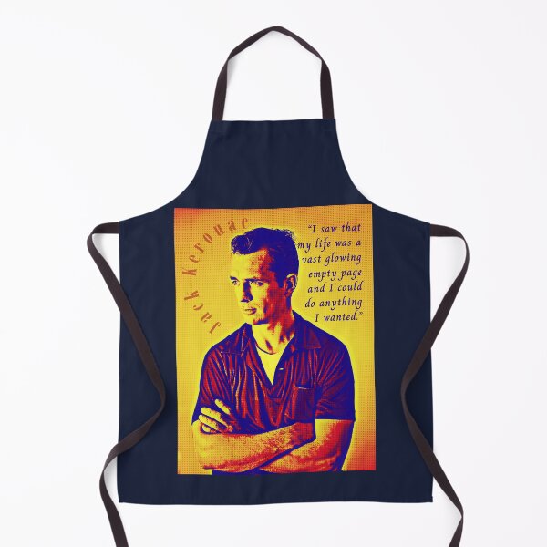 Item preview, Jack Kerouac quote: I saw that my life was a vast glowing empty page and I could do anything I wanted. designed and sold by artbleed.