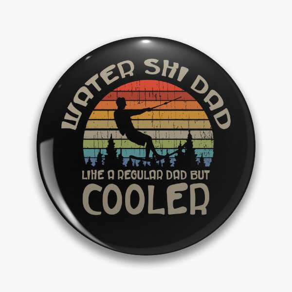 Item preview, Vintage Retro Water Skiing Dad Ski Father Day designed and sold by Spyshirt.