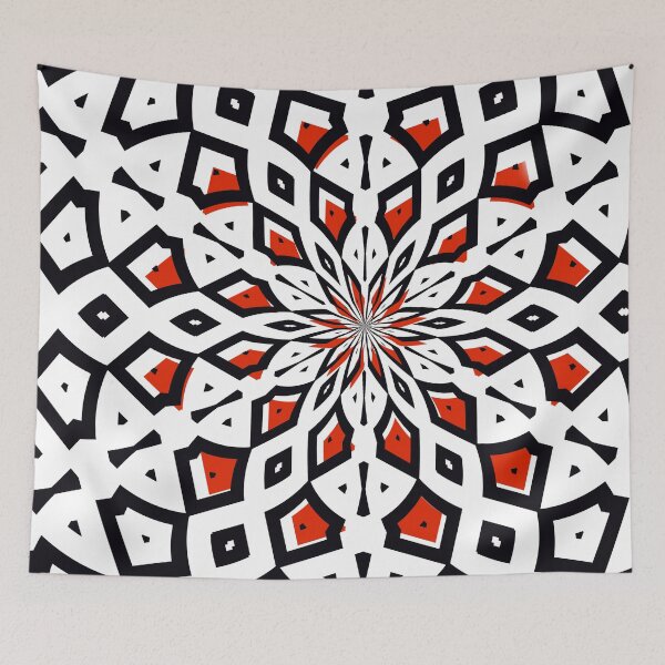 Item preview, Beautiful Artistic Flower Exploding Red And Black designed and sold by Joy Watson - Natural Light Photography .