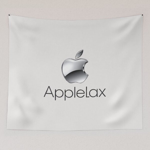 Item preview, lacrosse logo design Applelax designed and sold by NextRVibe.