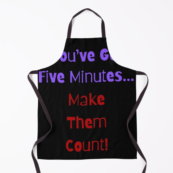 Item preview, Five Minutes Make Them Count designed and sold by BPAbstracts.