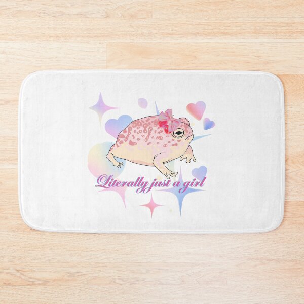 Item preview, Literally just a girl holographic rainfrog designed and sold by 3DPossumPrints.