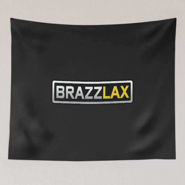Item preview, lacrosse logo BRAZZLAX designed and sold by NextRVibe.