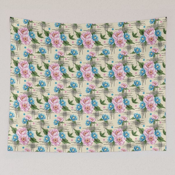 Item preview, Floral Pattern Art designed and sold by Ayesha Saleem.