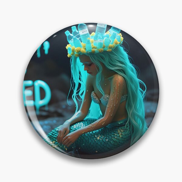 Item preview, Climate Grief Mermaid designed and sold by Zazeyy.
