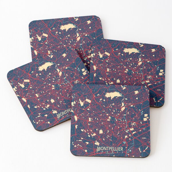 Item preview, Montpellier City Map of France - Hope designed and sold by deMAP.