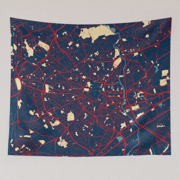 Item preview, Montpellier City Map of France - Hope designed and sold by deMAP.