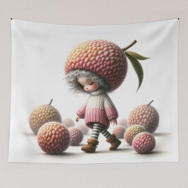 Item preview, Litchi Girl designed and sold by Beyondnote-Art.