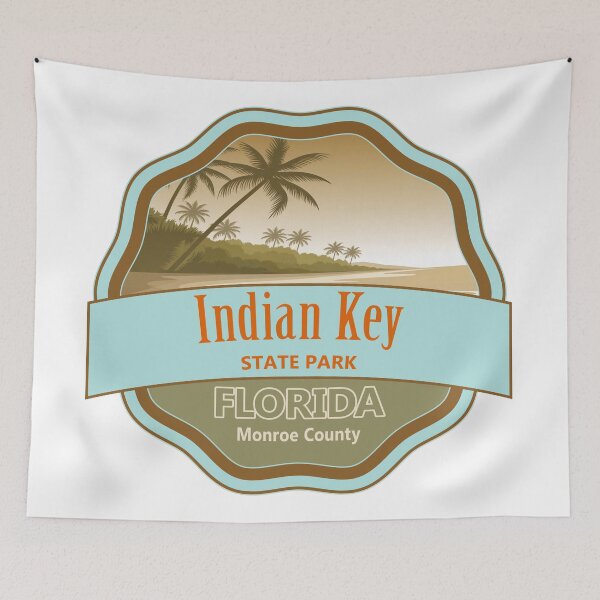 Item preview, Indian Key Historic State Park Monroe County Florida designed and sold by Wanderful-roads.