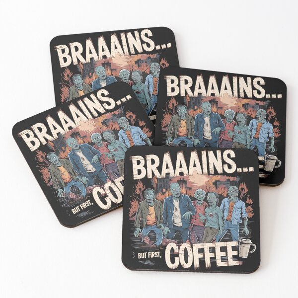 Item preview, Coffee Zombie Funny - Perfect for Coffee Lovers & Zombie Fans designed and sold by Evolved Ape.