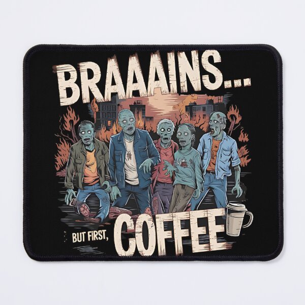Item preview, Coffee Zombie Funny - Perfect for Coffee Lovers & Zombie Fans designed and sold by Evolved Ape.