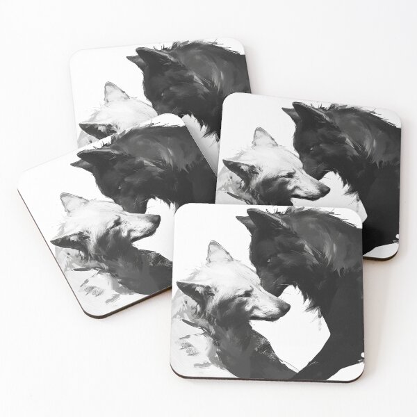 Item preview, Gray Wolf Black and White designed and sold by SMARTKIT  DESIGNAGENCY.