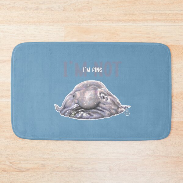 Item preview, I'm Fine (I'm Not) Blobfish designed and sold by SSR-art.