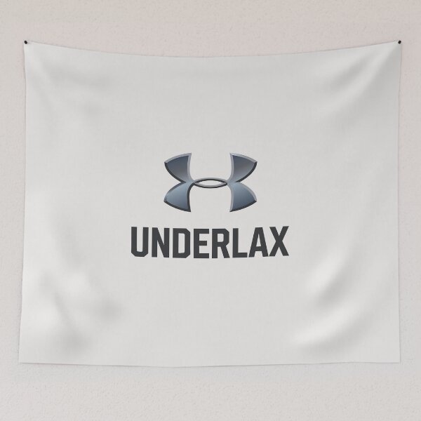 Item preview, lacrosse logo design UNDERLAX designed and sold by NextRVibe.