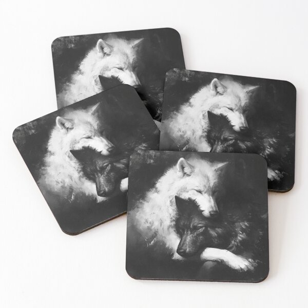 Item preview, Gray Wolf Black and White designed and sold by SMARTKIT  DESIGNAGENCY.