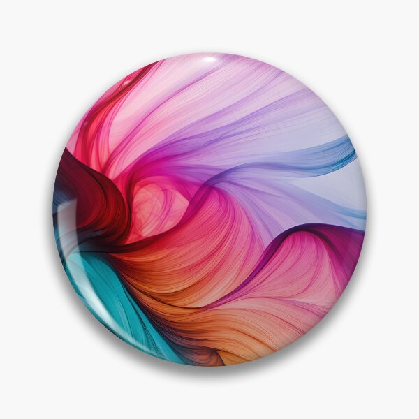 Aperçu de l'œuvre Ondes de couleurs dynamiques créée et vendue par Pixevol.