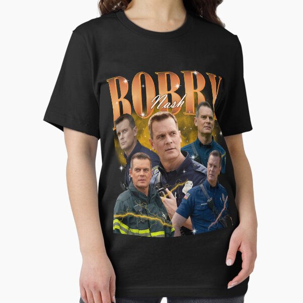 Vista previa del artículo con la obra «BOBBY 9-1-1 Bombero Vintage», diseñado y vendido por FabienneCayla.