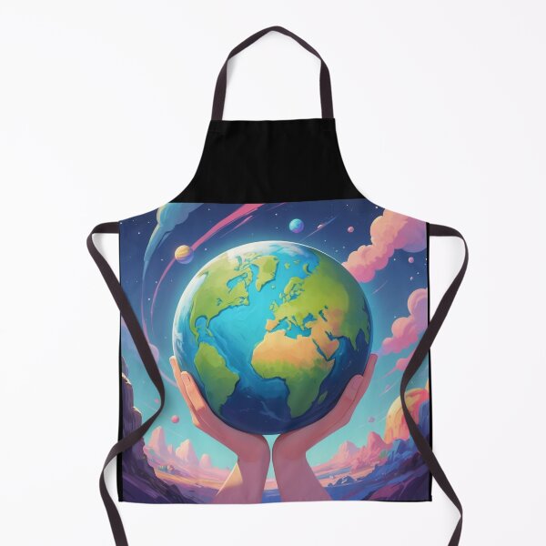 Item preview, protect the environment animated galaxy art style designed and sold by RedOrBlueIts4U.