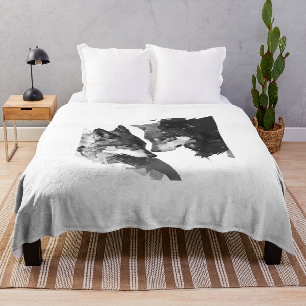 Item preview, Gray Wolf Black and White designed and sold by SMARTKIT  DESIGNAGENCY.