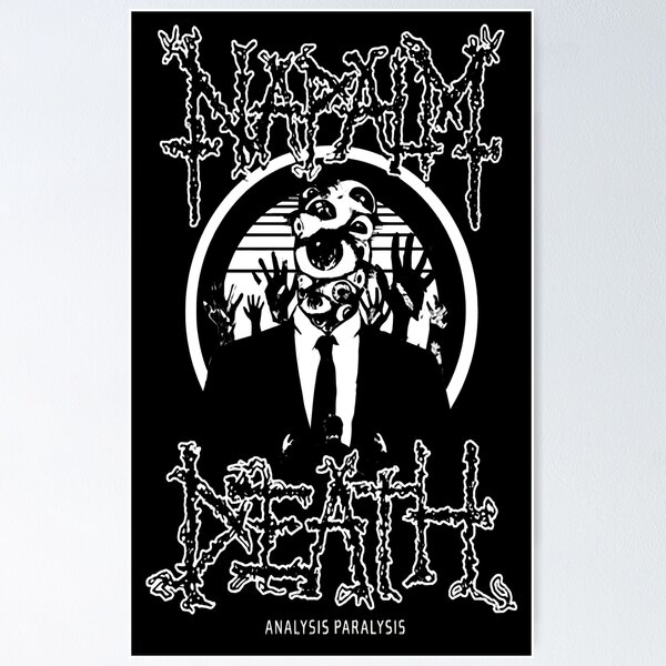 Artikel-Vorschau von Napalm Death Analysis Paralysis, designt und verkauft von sammielittle.