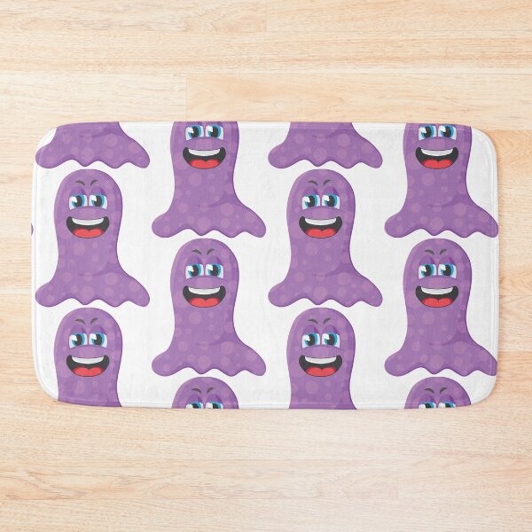 Item preview, Cute Cartoon Purple Monster Character designed and sold by Richstd.