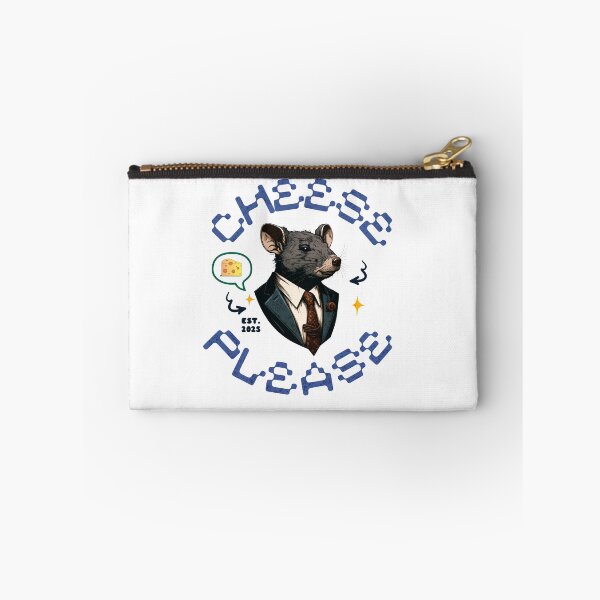 Item preview, Cheese Please – Sophisticated Rat in Suit Funny Cheese Lover Design designed and sold by Broken Minimalister.